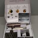 Shark SpeedStyle Pro Flex Professional Performance High-Velocity Hair Dryer System with Scalp Shield & IQ Speed Styling and Drying Suite, Lightweight, Ionic, No Heat Damage, Mocha Silver, HD542