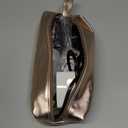 Travel Blow Dryer Brush in one, Dual Voltage 110V-240V Mini Hot Air Brush, Hair Trends Nano Titanium 2 Inch One Step Hair Dryer and Styler Volumizer Oval Shape (50 mm, White & Rose Gold)