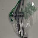 Metal Christmas Tree Stand, 15.7 Inch Replacement Xmas Tree Stand Base Universal Folding Tree Stand for 3 Ft to 7 Ft Christmas Artificial Trees Fake Tree, Fits 0.5-1.25 Inch Tree Pole, Green