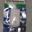 Kidde Carbon Monoxide Detector, Plug In Wall with AA Battery Backup, Test-Hush Button