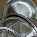 Stainless Steel Cookware Set, Full 5-Ply, 11-Piece