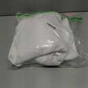 Linen Shower Curtains for Bathroom - Farmhouse & Boho Shower Curtains, Neutral Textured 1:2 Ruffled Shower Curtain, Spa-Like Bathroom Decor, Easy Care, 72" W x 72" L, White (with 12 Hooks)