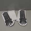 LUX Anti Slip Soccer Knee Socks,Non Slip Football/Basketball/Hockey Sports Grip Socks
