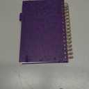 Clever Fox Food Journal Spiral - Daily Food Diary, Meal Prep Planner to Track Calories & Nutrients, Weight Loss Tracker Notebook (Purple)