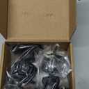 LISEN 2 Pack Magnetic Phone Holder for Your Car Magnet for Phone Car Mount Vent 6 Military Magnets Vent Cell Phone Holder Mount for Car Plate Fit All iPhone 17/16/15/14/13 Pro Max Plus Samsung S25 (Black)