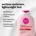 eos Shea Better Body Lotion Jasmine Peach, 24-Hour Moisture Skin Care, Lightweight & Non-Greasy, Natural Shea, Vegan, 16 fl oz