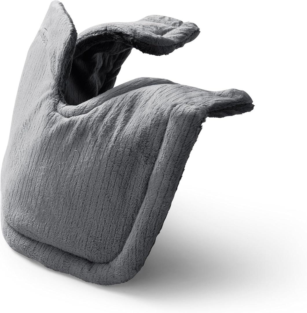 Sunbeam Heating Pad for Neck and Shoulder Pain Relief with Auto Shut Off and Moist Heating Option 22 x 14 Grey