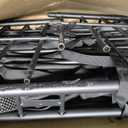 Wildroad Car Roof Cargo Carrier Combo of Upgraded 64"x 39"x 4" Roof Rack Cargo Basket with 21 Cubic ft Ultra Waterproof Anti-Tear Fabric Cargo Carrier Bag and Super Duty Bungee Cargo Net