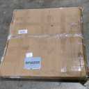 Modern Paneled-Wood Pedestal Base Round Top Dining Table, Brown