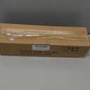 Briful 12'' Large Heads Christmas Glitter Poinsettia Flowers Christmas Tree Ornaments Set of 4 Artificial Flowers with Picks Stems for Xmas Tree Party DIY Holiday Decorations, Purple and Glod