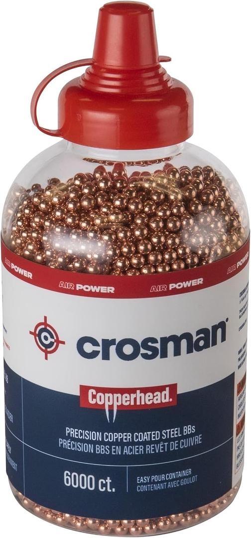 Crosman Copperhead 4.5mm Copper-Coated BBS (6000-count) Crosman Copperhead 4.5mm Copper-Coated BBS (6000-count)