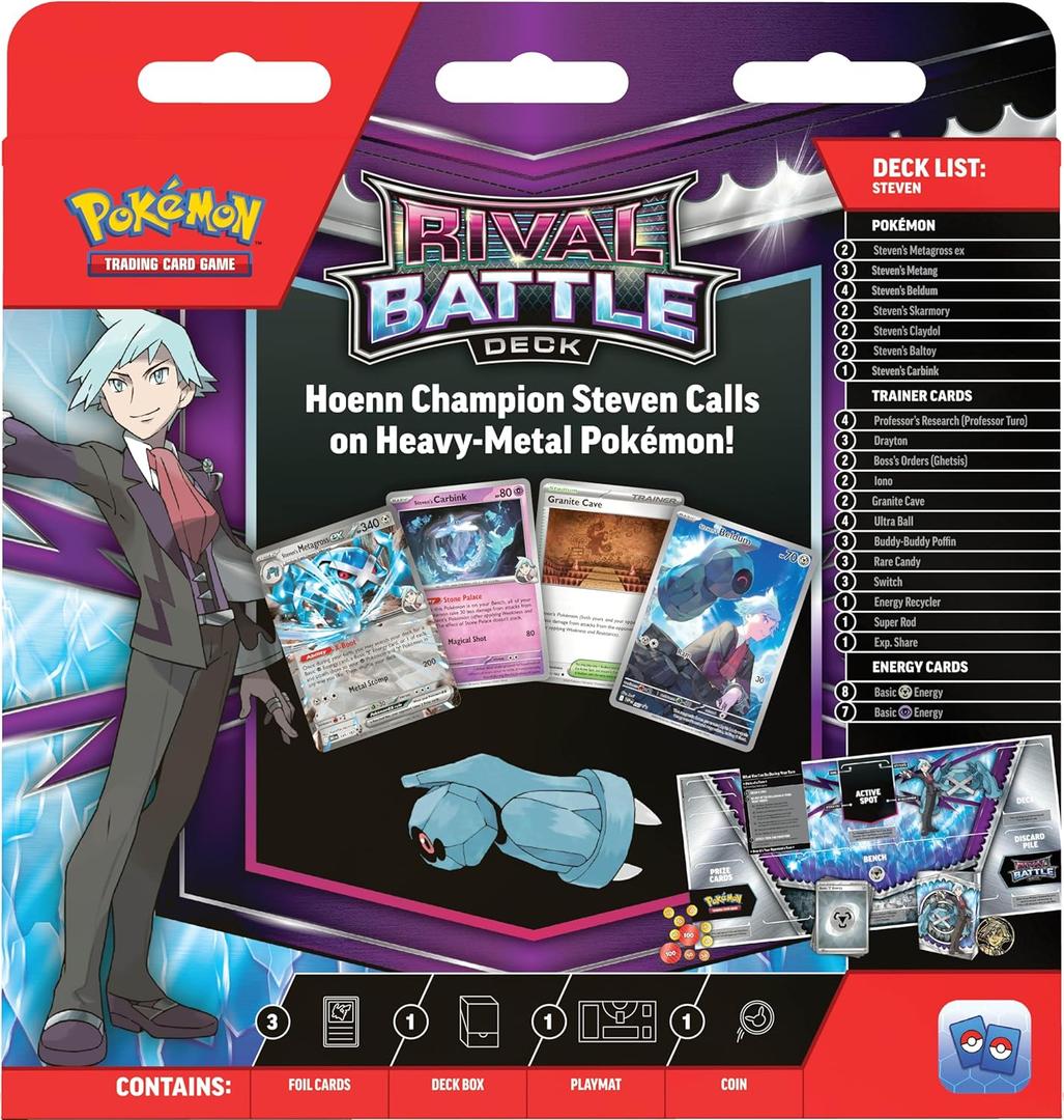 Pokémon TCG: Rival Battle Deck—Marnie/ Steven