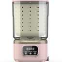 Pink Mini Underwear Washing Machine, Allin1 Valentines Rechargeable Portable Mini Washer Machine with 2L Cup Capacity for Bra Underwear Socks Home Hotel Apartment RV Travel.