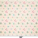 2 x The Gift Wrap Company 58-191807 Marble Mushroom Flat Gift Wrapping Paper Sheet Set, 30" x 23", Multicolor, 3 Pieces