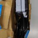 ZUYIYI Outdoor Power Outlet Box with 32.8Ft Extension Cord, NEMA 5-15R, STW 14 AWG, Weatherproof Waterproof IP66 Electrical Outlet Extender, Exterior Wall Power Socket w/ Cover for Garden