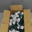 50 FT C9 LED Christmas Lights Outdoor With Clips, Large Bulb String Lights, Warm White Roofline Lights for House and Garden Xmas Decoration