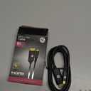 GE USB-C to HDMI 2.0 Cable, 6ft  4K@60Hz UHD Video & Audio, Plug & Play, High-Speed 18Gbps, Compatible with MacBook, Chromebook, Laptops & More, 83722