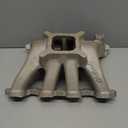 7137 Intake Manifold Aluminum Multi Port Compatible with Chevy Small Block SBC 283 302 305 350 400 V8 Engine Cast Finish Non-EGR xt EFI 1500-6500 rpm