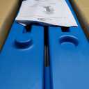 Blue Bay 2-in-1 Pool Basketball Hoop Poolside & Volleyball Set for Inground Pool Games Combo for Swimming Pool.