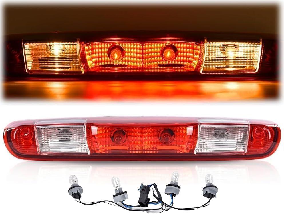 PIT66 Third Brake Light 3rd Cargo Lamp High Mount Stop Light Compatible with Chevy Silverado GMC Sierra 1500 2008-2013/Fit Chevy Silverado GMC Sierra 2500 HD 3500 HD 2008-2014 25890530