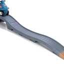 Step2 Up & Down Roller Coaster Kids Ride On Toy, Push Car, Indoor/Outdoor Playset, Made of Durable Plastic, Max Weight 50 lbs., for Toddlers 2-5 Years Old, Gray & Blue