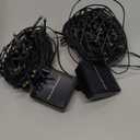 JMEXSUSS 2 Pack Solar Christmas Lights Outdoor Waterproof, Total 66 FT 200 LED Solar String Lights Outdoor, Twinkle Light for Christmas Tree Outside Garden Yard Xmas Decor(Warm White)