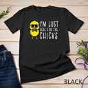 Kids Im Just Here For The Chicks Cute Easter Boys Kids Toddler Unisex T-shirt Large
