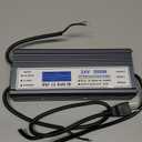 24V 500W LED Power Supply, IP67 Waterproof AC 90-140V to DC 24V 20.83A LED Driver, Low Voltage Transformer with 3-Prong Plug for Landscape Lighting, 24V Strip Lights, Computer