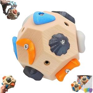 Handcrafted Boulder Block for Climbers,Finger Strengthener & Grip Trainer for Rock Climbers,Includes Detailed Instructions and Gameplay Rules,Bouldering Training Tool Gift