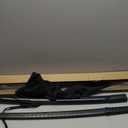 Japanese Katana Sword - Polypropylene Black Blade with Saya, Samurai Training Sword for Cosplay, 40.1 inches
