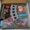 Electric Train Set for Toddler 2-4, Toddler Toys for 2+ Year Old Boy Gifts, Train Toy with Music, Light, Tracks,Toys for 2+ 3 4 5 Year Old Boy Birthday Gifts