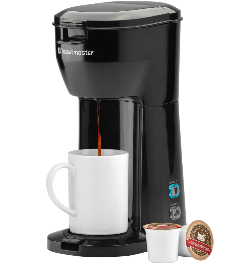 Toastmaster Single Serve Dual Brew Coffee Maker