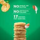 Blue Diamond Almonds Nut Thins Cracker Crisps, Country Ranch, 4.25 Ounce