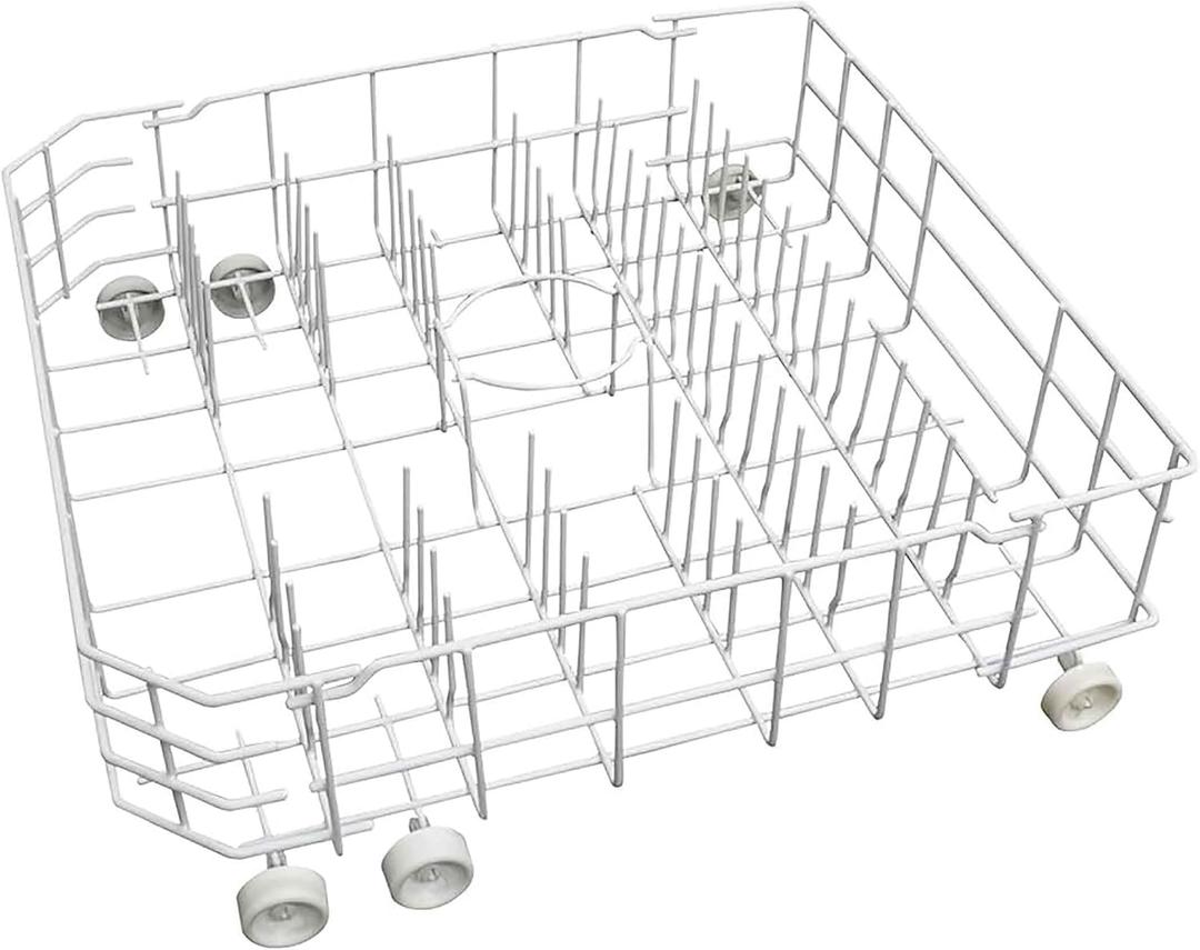  WD0384 Dishwasher Dishrack, Lower, White