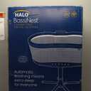 HALO BassiNest Connected Swivel Sleeper 3.0  Smart Bassinet with AutoSoothe, 360 Swivel, Cry Detection, Rocking, Vibration & Soothing Sounds, Easy Lowering Wall for Postpartum Recovery