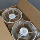 Sucolite Small 11.8'' Table Lamps Set of 2, Bedside Nightstand Lamps for Bedroom Kid’s Room, Cute Desk Lamps with Studded Texture Base for Reading Nursery Living Room Office, White & Beige