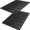 Upgrade Cooking Grill Grates Replacement Parts for Nexgrill 4 Burner 720-0830H 720-0783E 720-0958A Gas Grills, Premium Heavy Duty Cast Iron Grill Grates for Nexgrill 5 Burner 720-0888 720-0888N