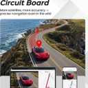 TECXLERON Dash Cam, 4K Full HD Dash Camera for Cars, Built-in GPS and Wi-Fi, 64GB SD Card Included, 160° Wide Angle Lens, Night Vision, G-Sensor, Loop Recording, 24H Parking Monitor