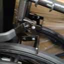 Drive Medical Silver Sport 1 Folding Transport Wheelchair - Lightweight Mobility Support - Full Armrests - Removable Swing-Away Footrests - Durable Steel Construction - Compact Folding Frame - Black