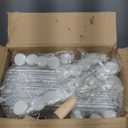 Portable Shoe Rack Organizer with Door, 48 Pairs Shoe Storage Cabinet Easy Assembly, Plastic Adjustable Shoes Organizer Stackable Detachable Free Standing Shoes Rack White