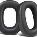 SOULWIT Lambskin Ear Pads Cushions Replacement for Bowers & Wilkins PX8/PX7 S2/PX7 S2e Over-Ear Headphones (Do Not Fit PX7), Earpads with High-Density Noise Isolation Foam - PX8 LS Black