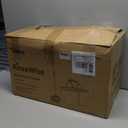 Gen 1 Large-Capacity Spin Mop and Bucket  for Big Homes & Deep Cleaning Days,4-Chamber System Separates Dirty & Clean Water, 2-GAL Heavy-Duty Design with Wheels & 6 Refill Mop Heads - White/Grey