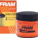 FRAM Extra Guard PH6607, 10K Mile Change Interval Spin-On Oil Filter, black