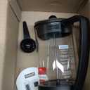 Bodum 34oz Brazil French Press Coffee Maker, HighHeat Borosilicate Glass, Black  Made in Portugal