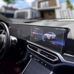 Good Life+Style Tempered Glass Display Screen Protector Kit, Sensitive Touch Auto Accessories, Fingerprint-Resistant, 9H Surface Hardness, Clear Matte Finish, Compatible with BMW i4 3-Series and