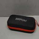 Jump Starter with Air Compressor, BRPOM 8000A Portable Car Jump Starter (All Petrol/12L Diesel), 160PSI 12V Battery Jump Starter Power Pack with Jump Clamps, LCD Screen, 600 Lumens Emergency Light