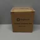 Brightown Ceramic Christmas Tree Night Light - 2 Pack 6" Christmas Decorative Ceramic Tree with ON/Off Switch, Vintage Christmas Night Light for Bedroom Living Room Porch Holiday Decor