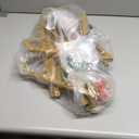 Wokceer Round Backdrop Stand 7.2FT Circle Balloon Arch Frame Circle Backdrop Stand Gold Round Arch for Wedding Birthday Party Bridal Shower Anniversary Event Ceremony Decoration