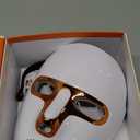 Red Light Therapy Mask for Face & Neck, LED Face Light Therapy, USB C Rechargeable, Infrared Mask