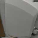 SAMODRA Raised Toilet Seat Riser, White, 3 Inch High Elevated Toilet Seat for Seniors, Soft Close, Easy Install & Clean (Elongated)